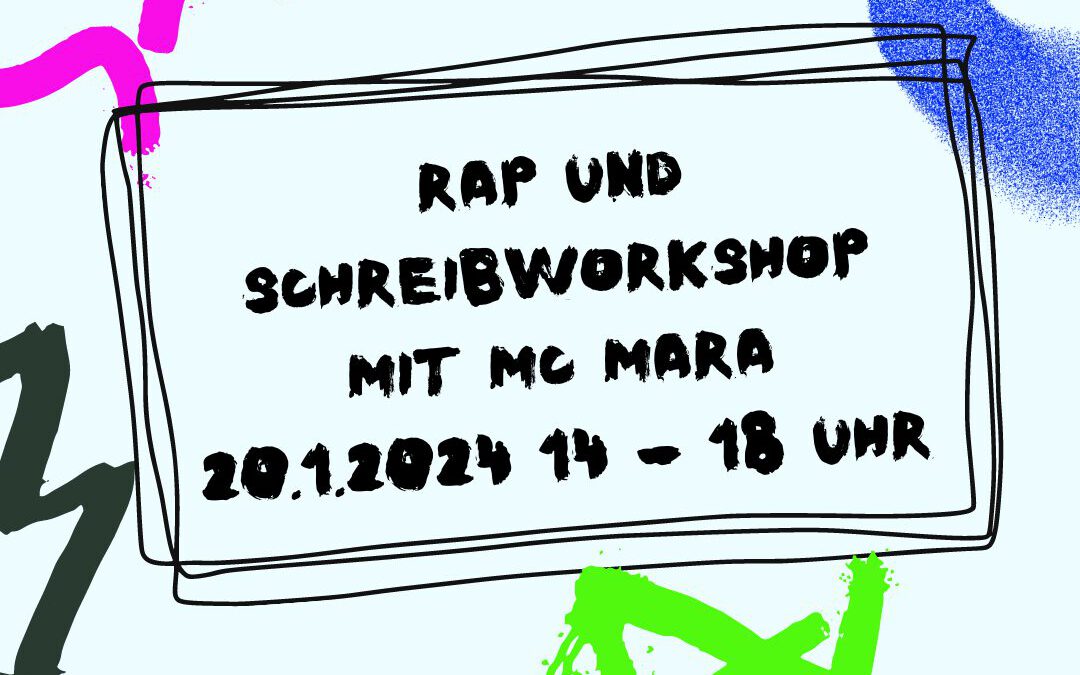 Rap- und Schreib-Workshop mit MC MARA