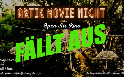 ArTik Movie Night | Open Air Kino – wird verschoben auf September