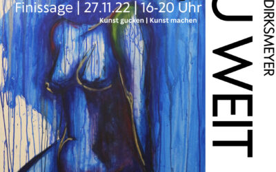 Finissage mit Poetry Jam | zu eng / zu weit | Linda Dirksmeyer