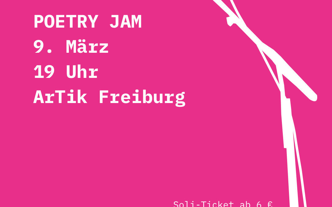 Let´s call sexism! Poetry Jam