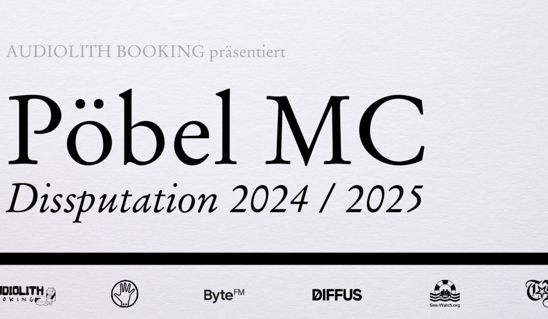 Pöbel MC – Dissputation 2024/2025 | Ausverkauft