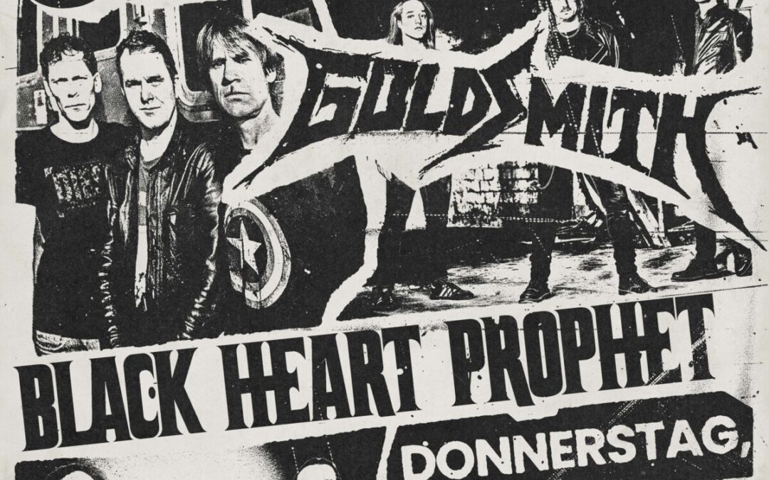 Goldsmith „Into The Wilds“-Releaseshow | Special Guests: Oil + Black Heart Prophet