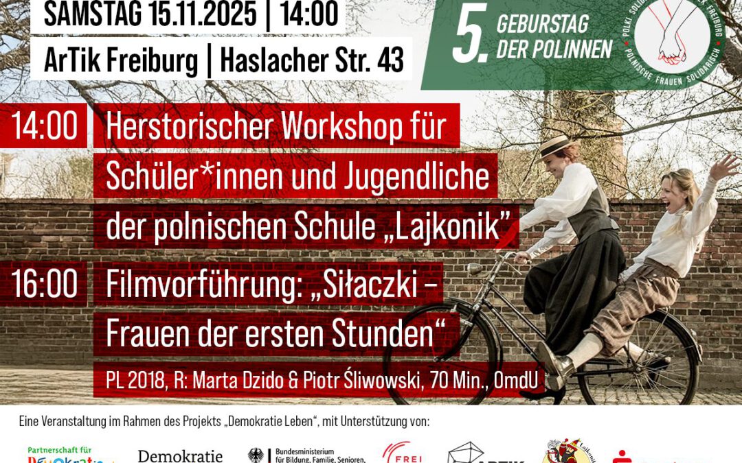 Herstorischer Workshop und Filmvorführung: Siłaczki – Frauen der ersten Stunde