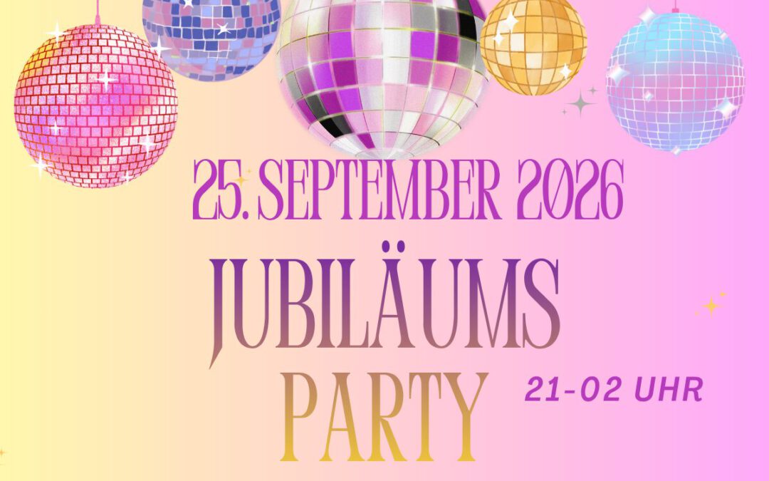 FLUSS e.V. Jubiläumsparty